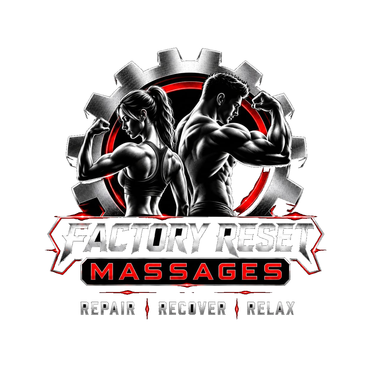 Factory Reset Massages logo — Repair, Recover, Relax